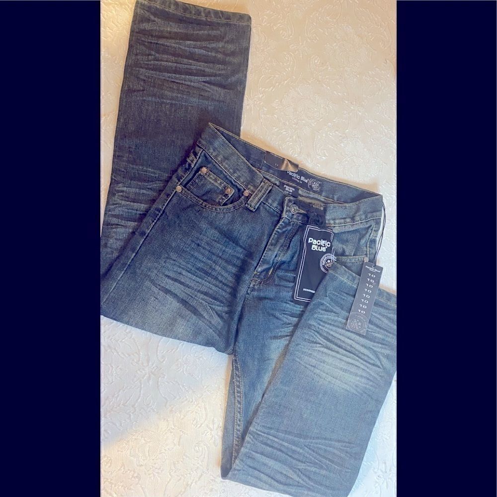 💦Boys Pacific Blue Platinum Fashion Jeans size10
